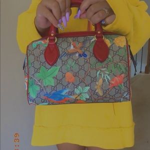 gucci floral purse